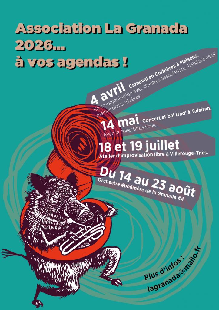 Concert et bal trad' avec le collectif La Crue