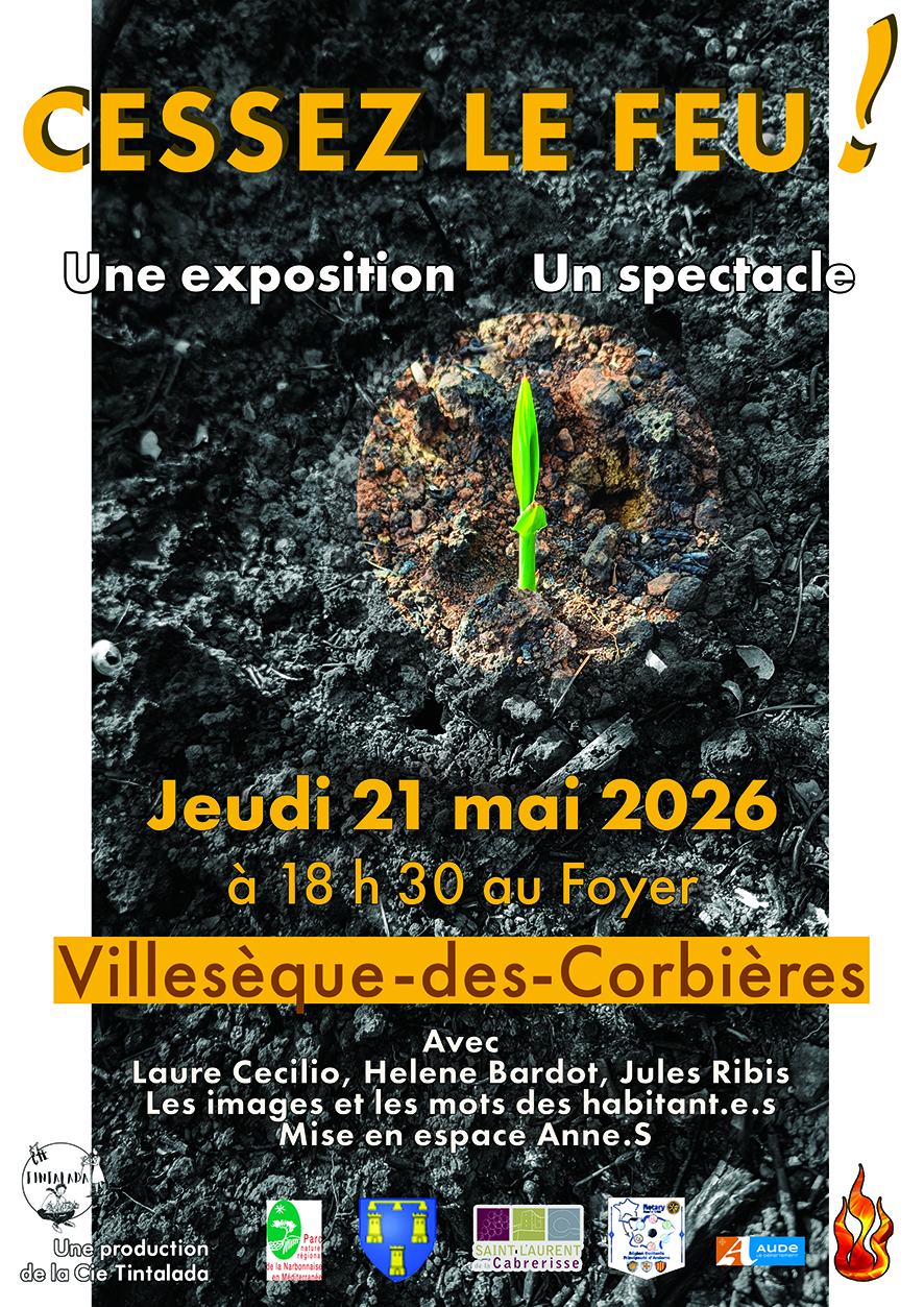 "Cessez le feu", exposition et spectacle