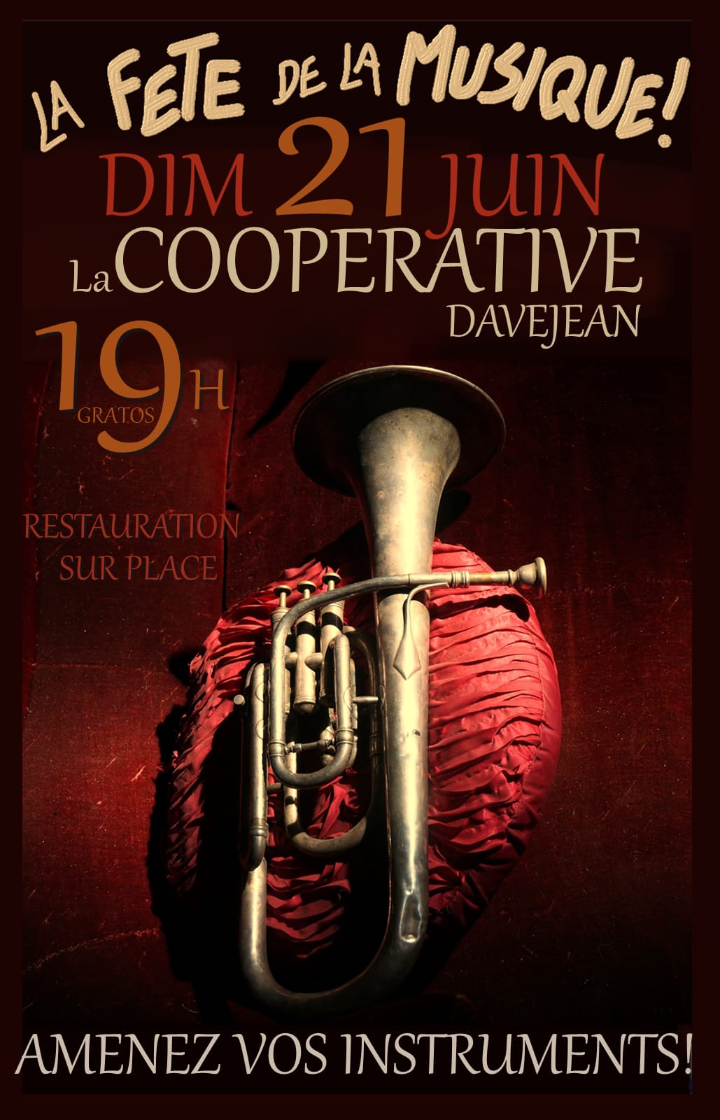 La Fête de la Musique à la Coopérative de Davejean